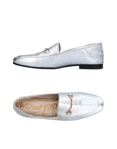 Shop Sam Edelman Loafers In Silver