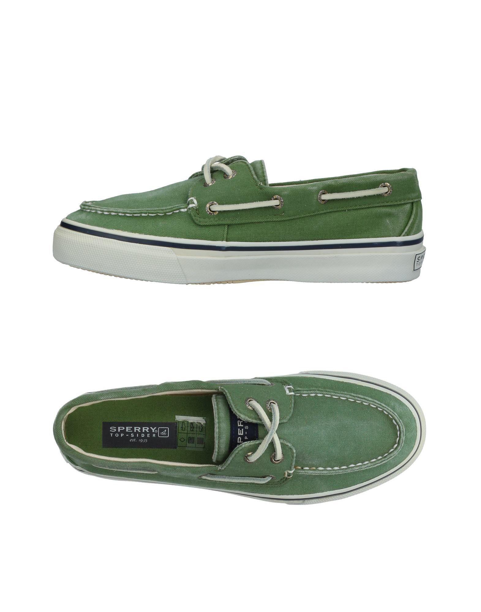 sperry top sider green