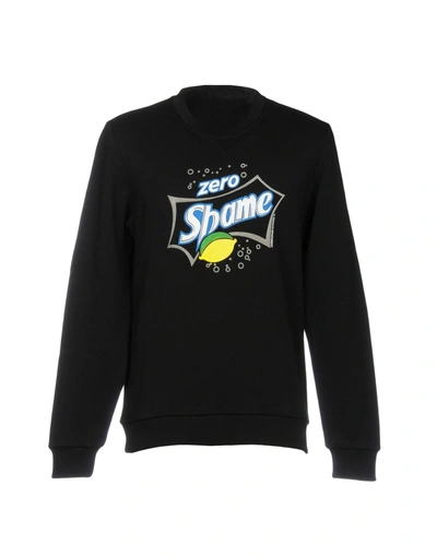 Shop Christopher Shannon Sweatshirt In Black