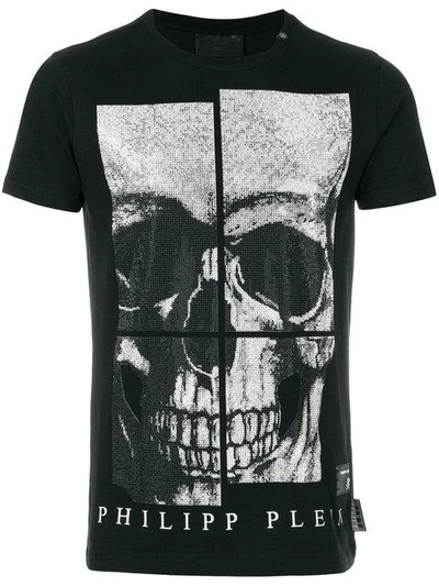 Shop Philipp Plein All Of Me T-shirt - Black
