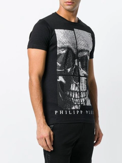 Shop Philipp Plein All Of Me T-shirt - Black