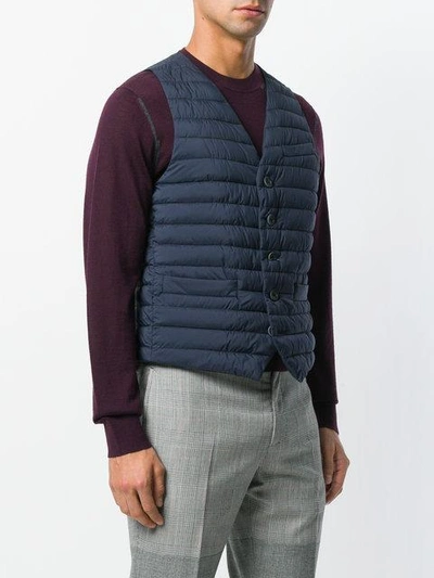 quilted waistcoat