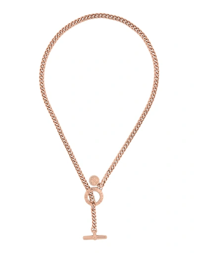 Shop Marc By Marc Jacobs Necklace In Copper