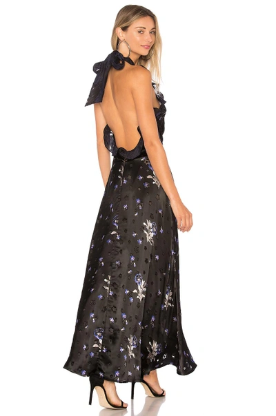 Shop Rebecca Taylor Violet Dress In Black Combo