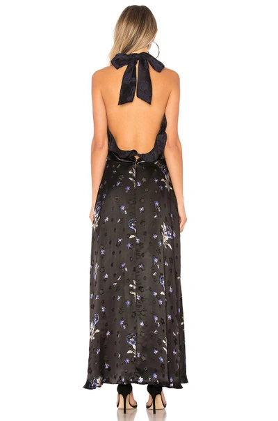 Shop Rebecca Taylor Violet Dress In Black Combo