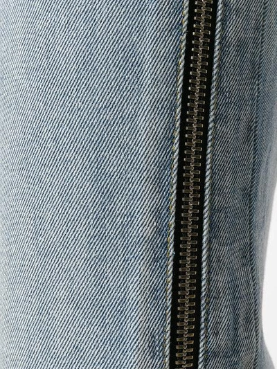Shop 3.1 Phillip Lim / フィリップ リム Zippered Denim Jeans In Blue