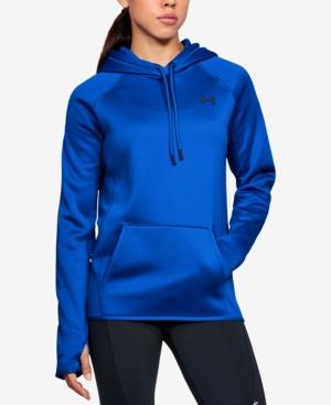 blue under armour hoodie women's