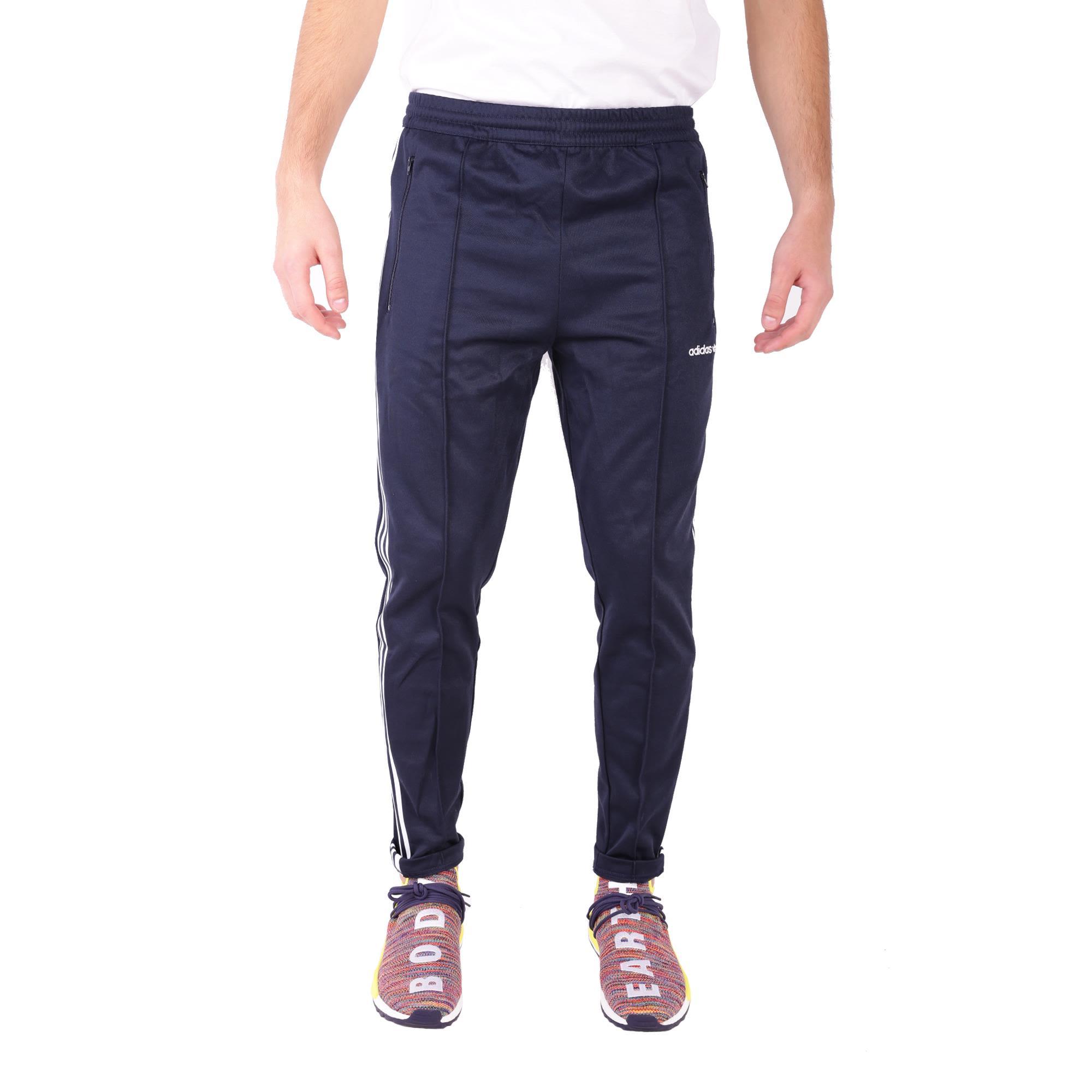 adidas beckenbauer open hem track pants