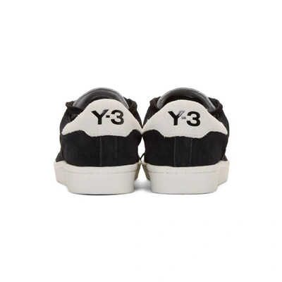 Shop Y-3 Black & White Super Knot Sneakers