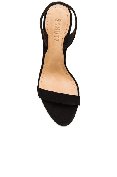 Shop Schutz Luriane Heel In Black