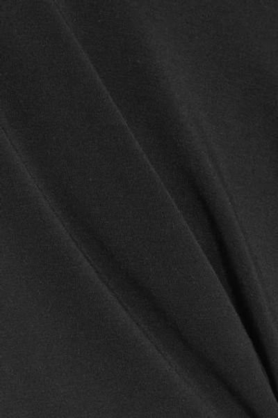 Shop Wolford Stretch Modal-blend Turtleneck Bodysuit In Black