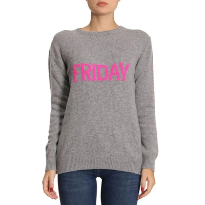 Shop Alberta Ferretti Sweater Sweater Women  In Grey