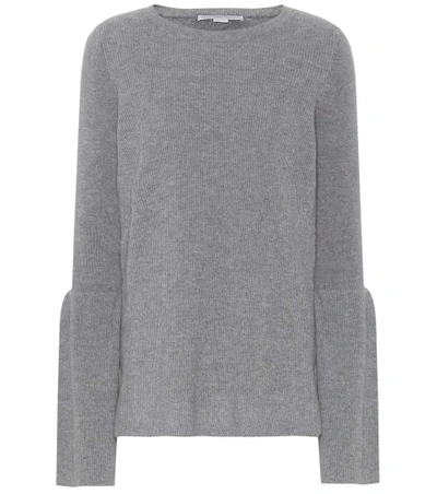 Shop Stella Mccartney Wool Sweater In Grey