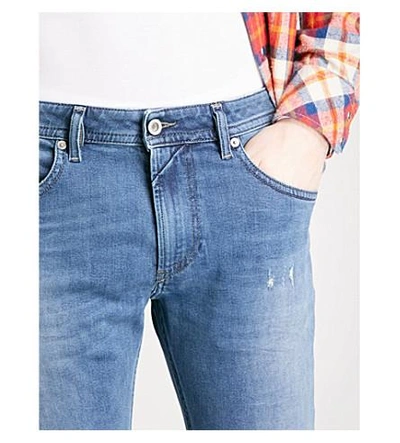 Shop Diesel Thommer Slim-fit Skinny Jeans In Denim