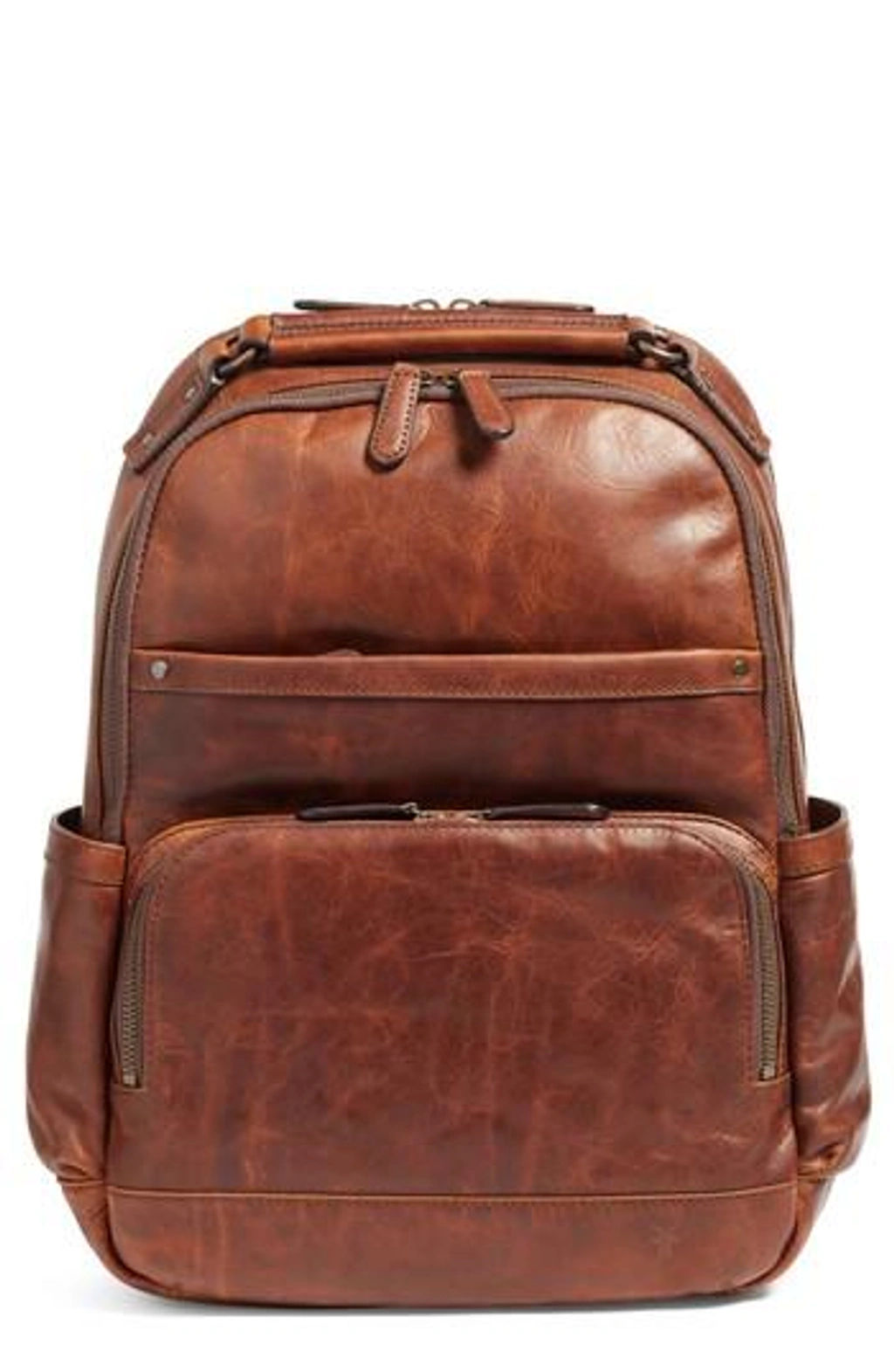 Logan leather backpack sale