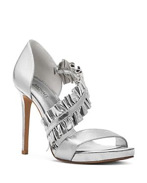 michael kors ruffle sandals