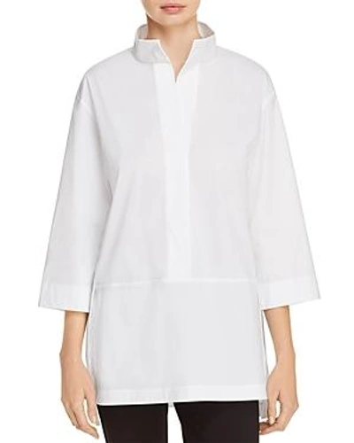 Shop Lafayette 148 Dylan Tunic Top In White