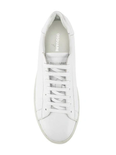 Shop Dsquared2 Tennis Club Low Top Sneakers In White