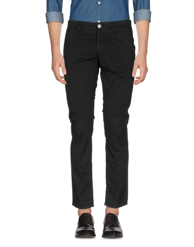 Shop Alessandro Dell'acqua Casual Pants In Black