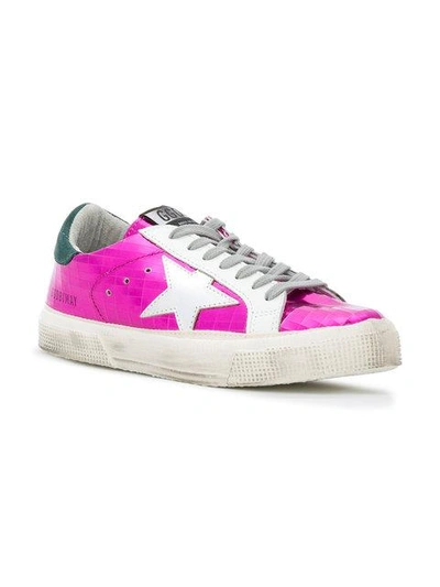 Shop Golden Goose Deluxe Brand May Sneakers - Pink