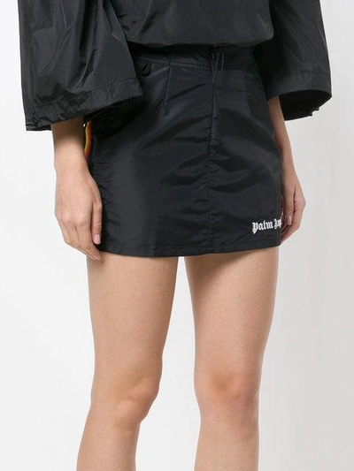 Shop Palm Angels Mini Hi-tech Skirt