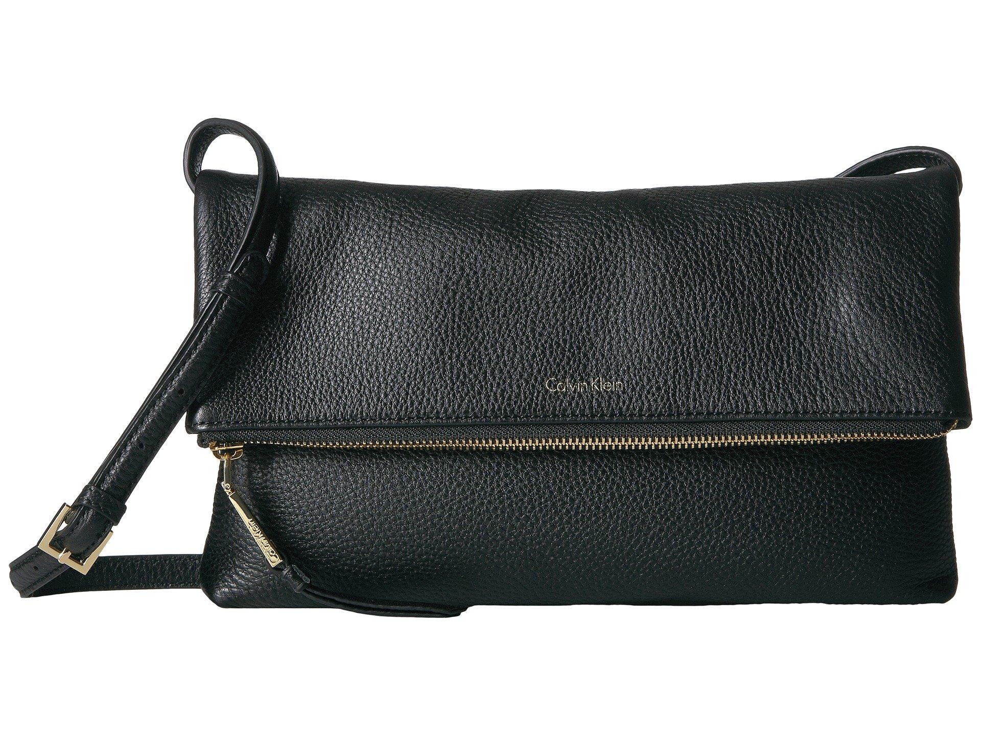 calvin klein flap crossbody