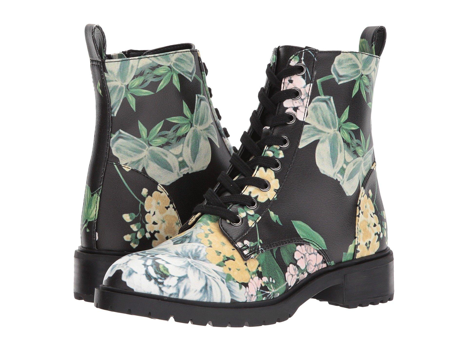 steve madden floral boots