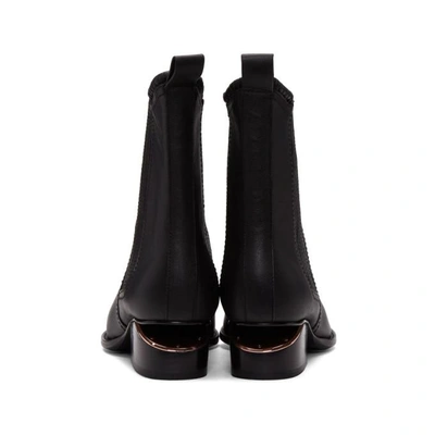 Shop Alexander Wang Black Anouck Boots