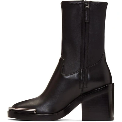 Shop Alexander Wang Black Hailey Boots In 001 Black