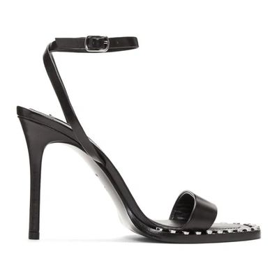 Shop Alexander Wang Black Cate Sandals