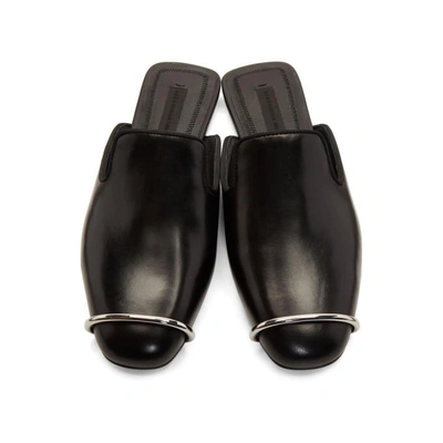 Shop Alexander Wang Black Jaelle Slides In 001 Black