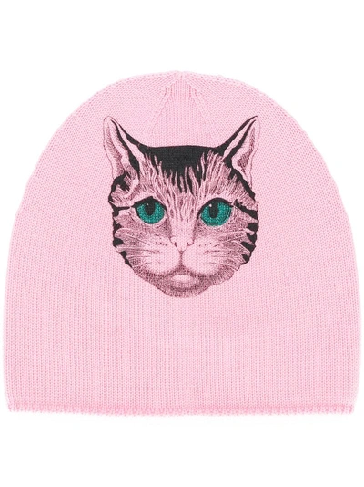 Shop Gucci Mystic Cat Beanie