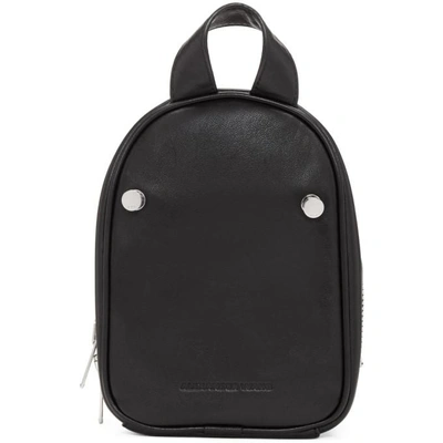 Shop Alexander Wang Black Mini Attica Crossbody Backpack