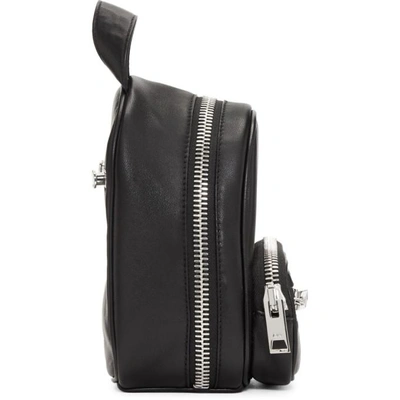 Shop Alexander Wang Black Mini Attica Crossbody Backpack