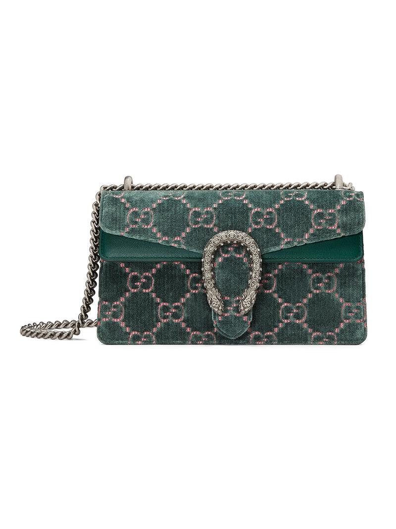 gucci dionysus green velvet