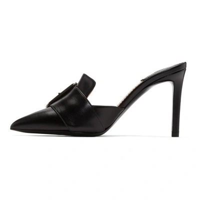 Shop Altuzarra Black Izy Mules In 001 Black