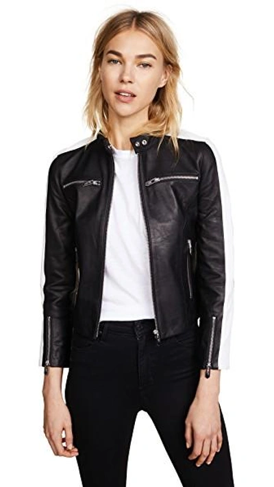 Shop The Mighty Company Lucca Jacket In Black