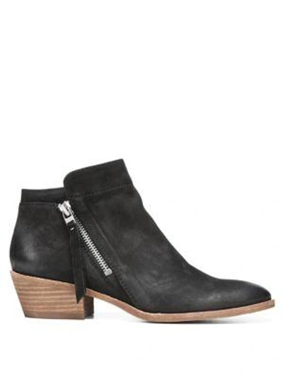 Shop Sam Edelman Packer Leather Ankle Booties In Black