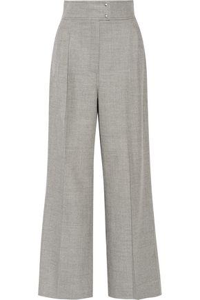 Barbara Casasola Woman Stretch-cashmere And Wool-blend Wide-leg Pants ...