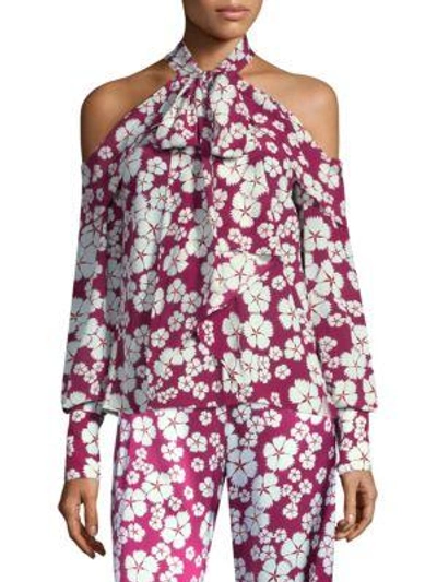 Shop Alexis Paloma Floral-print Blouse