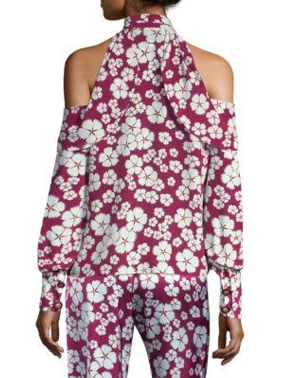 Shop Alexis Paloma Floral-print Blouse