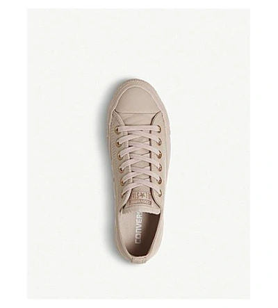 Converse All Leather In Dusk Pink Rose Gold | ModeSens