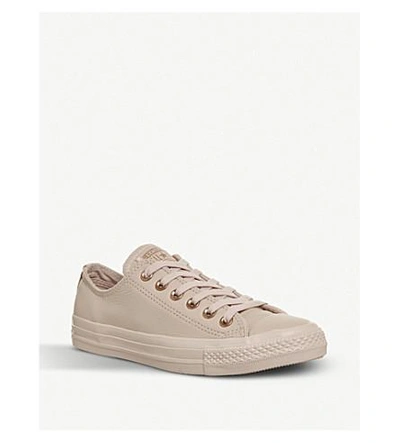 Converse All Star Low-top Leather Trainers In Dusk Pink Rose Gold | ModeSens