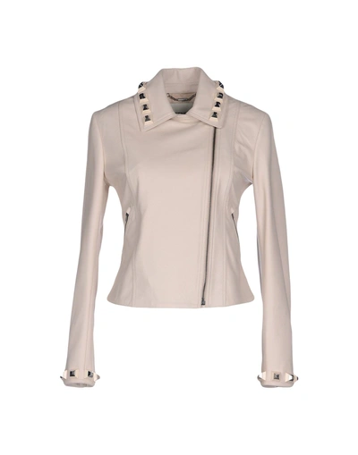 Shop Fendi Jackets In Beige