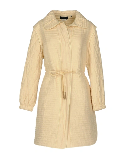 Shop Isabel Marant Full-length Jacket In Ivory