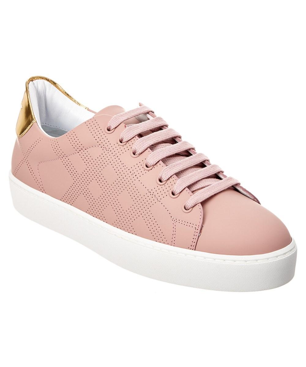 pink burberry sneakers