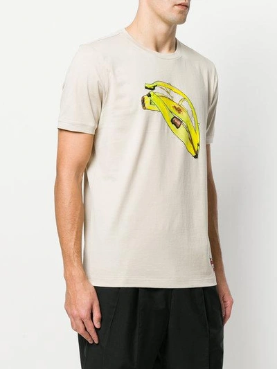 Shop Fendi Banana Peel Print T-shirt