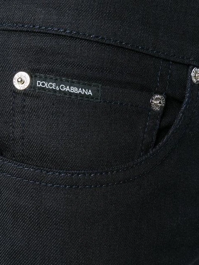 Shop Dolce & Gabbana Straight-leg Jeans - Black