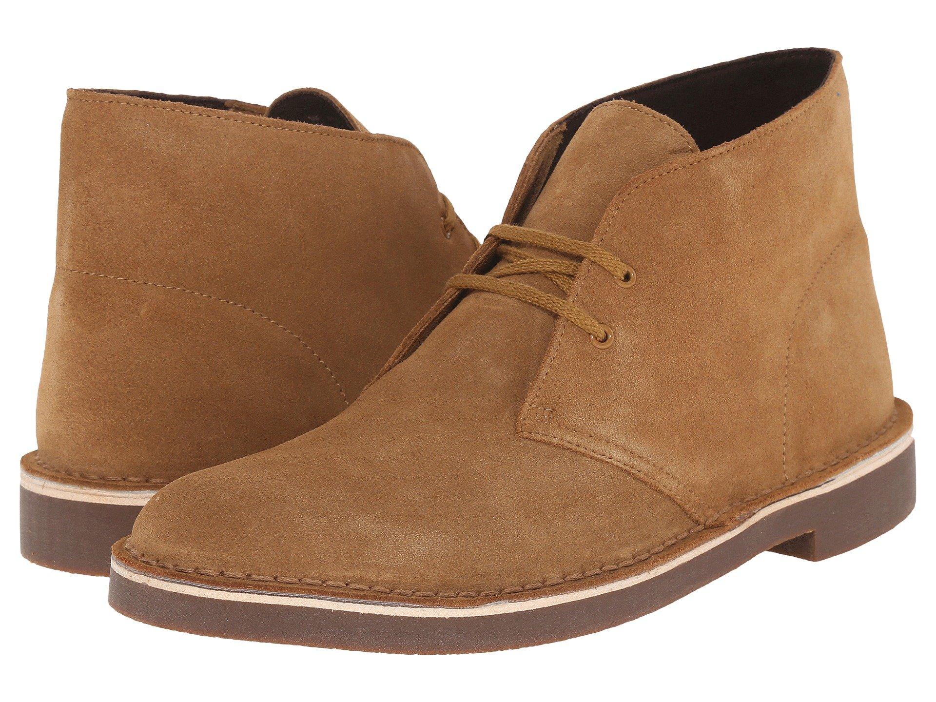 clarks wheat suede