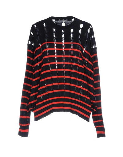 Shop Alexander Wang T Sweater In Dark Blue